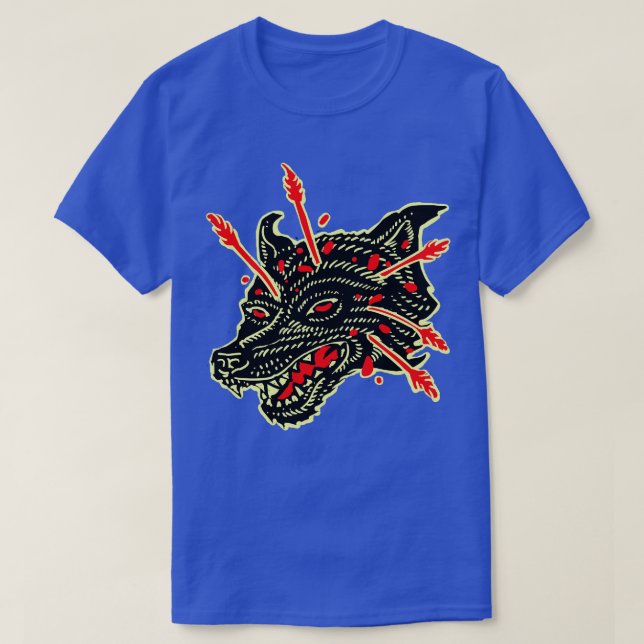 dead wolf T-Shirt (Design Front)