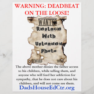 Deadbeat Mom Flyer