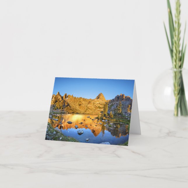 Deadhorse Lake Sunrise - Sierra Card (Front)