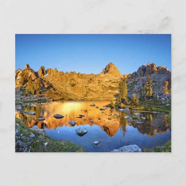 Deadhorse Lake Sunrise - Sierra Postcard (Front)