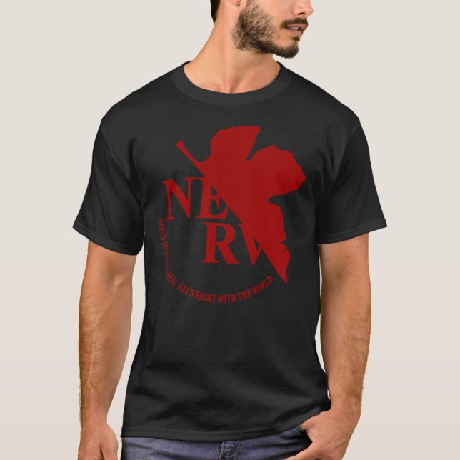 DEADicated Design - Neon Genesis Evangelion - Nerv T-Shirt (Front)