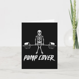 Deadlift Reverse Retro Gym Pump Cover Fun Gymer  Card