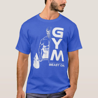 Deadlift Skeleton Beast OnGym Motivation Fitness S T-Shirt