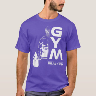 Deadlift Skeleton Beast OnGym Motivation Fitness S T-Shirt
