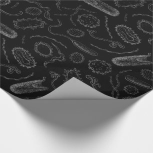 Deadly Diseases Pattern Wrapping Paper