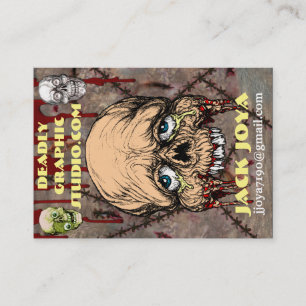 DEADLY GRAPHIC STUDIO.COM JACK JOYA CARD