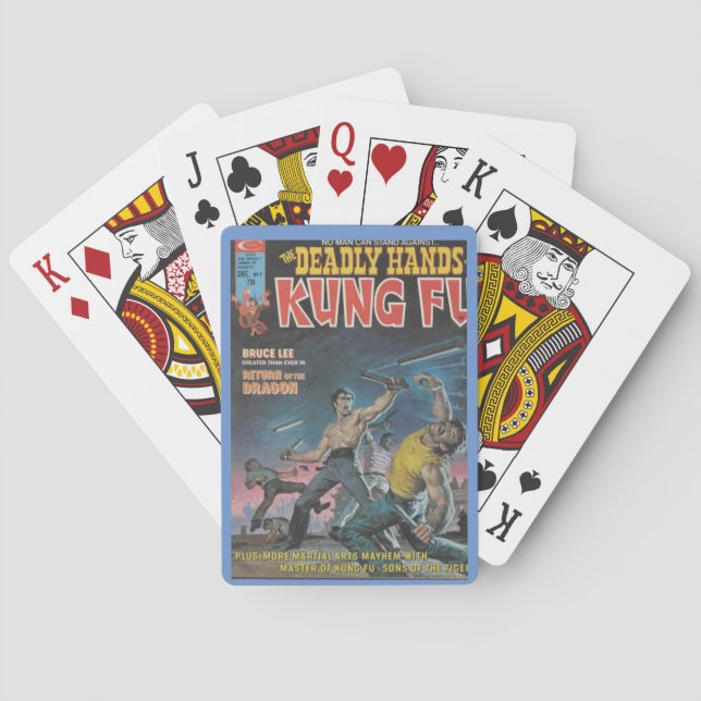 Deadly Hands 2 Playing Cards (Back)