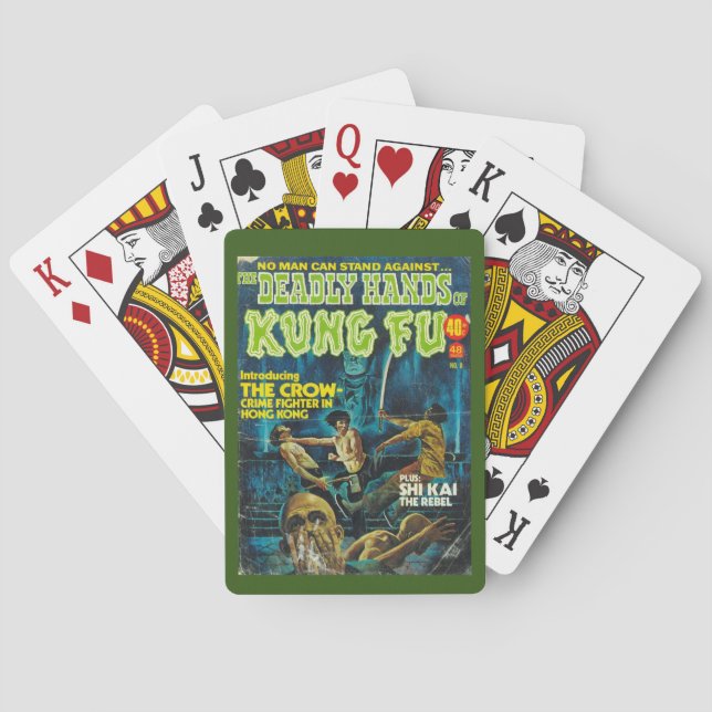 Deadly Hands 30 Playing Cards (Back)