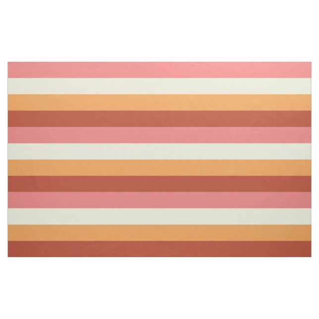 Deadly Hot Candy Stripe ODDLM Fabric (Fat Quarter)