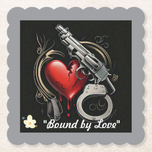 "Deadly Passion" Paper Coaster