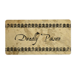 Deadly Poison Labels (large)