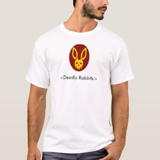 Deadly rabbit head, <Deadly Rabbits> T-Shirt