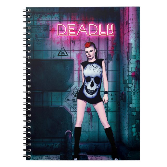  Deadly Rebel Notebook (Front)