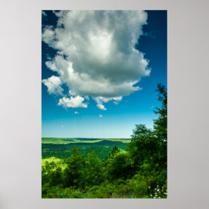Deadman's Hill Overlook, Michigan Poster