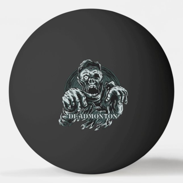 DEADMONTON ping pong balls (Front)