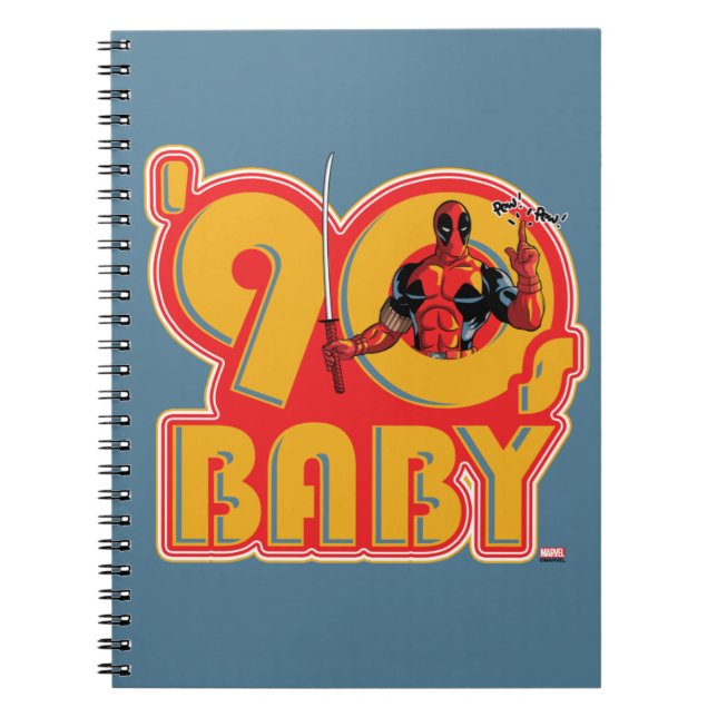 Deadpool | 90's Baby Notebook (Front)