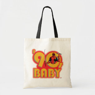 Deadpool   90's Baby Tote Bag
