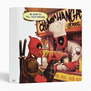 Deadpool Chimichanga Trap Binder