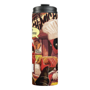 Deadpool Chimichanga Trap Thermal Tumbler
