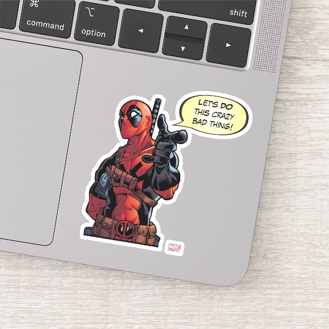 Deadpool Closeup Pointing (Detail)