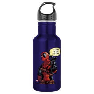 Deadpool Closeup Pointing 532 Ml Water Bottle
