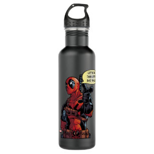 Deadpool Closeup Pointing 710 Ml Water Bottle