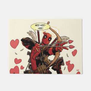 Deadpool Cupid Doormat