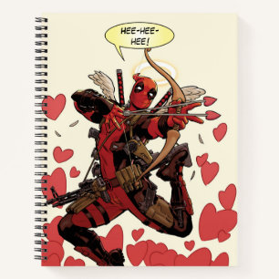Deadpool Cupid Notebook