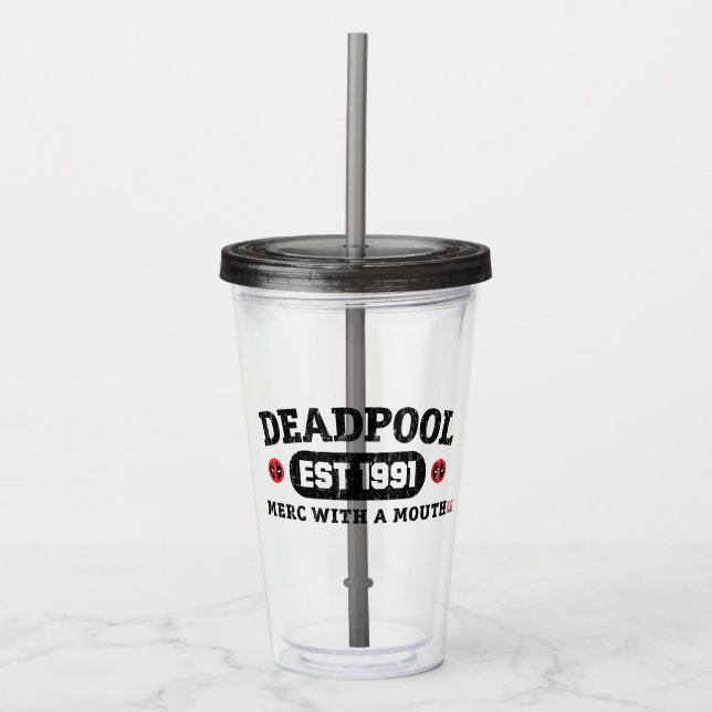 Deadpool | Est. 1991 Acrylic Tumbler (Front)