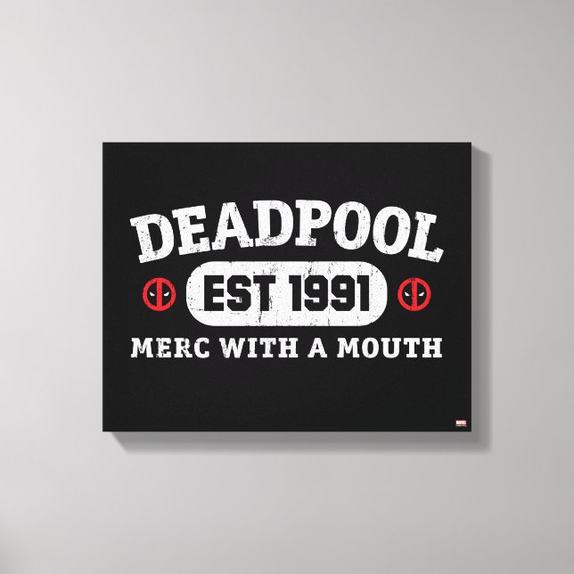 Deadpool | Est. 1991 Canvas Print (Front)