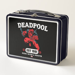 Deadpool   Est. 1991 Metal Lunch Box