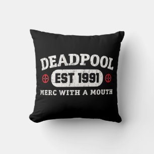 Deadpool   Est. 1991 Throw Pillow