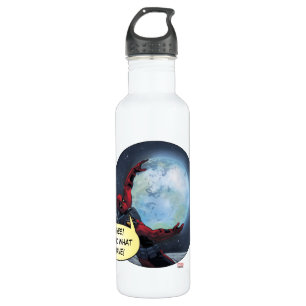 Deadpool Holding The Earth 710 Ml Water Bottle