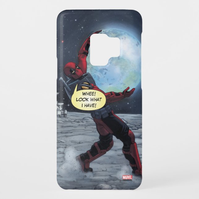 Deadpool Holding The Earth Case-Mate Samsung Galaxy Case (Back)