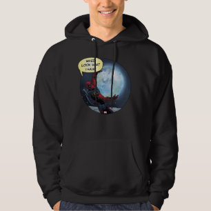 Deadpool Holding The Earth Hoodie