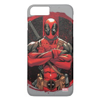 Deadpool in Paint Splatter Logo