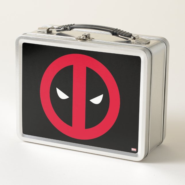 Deadpool Logo Adult Lunchbox (Front)