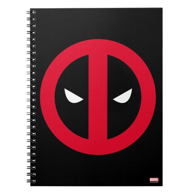 Deadpool Logo Notebook (Front)
