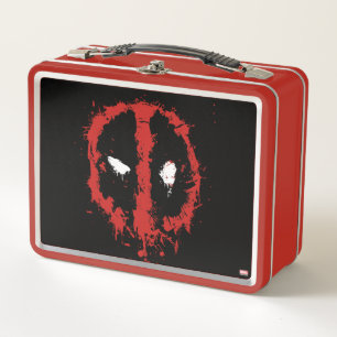 Deadpool Paint Splato Logo Lunchbox pour adultes