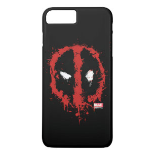 Deadpool Paint Splatter Logo iPhone 8 Plus/7 Plus Case