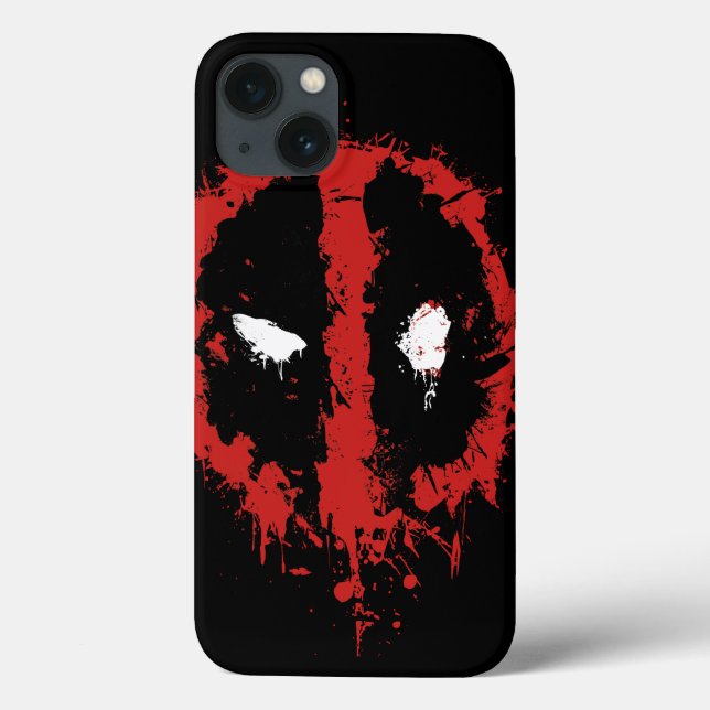 Deadpool Paint Splatter Logo Case-Mate iPhone Case (Back)