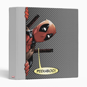 Deadpool Peekaboo Binder