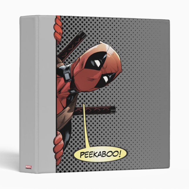 Deadpool Peekaboo Binder (Front/Spine)