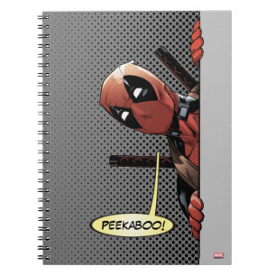 Deadpool Peekaboo Notebook