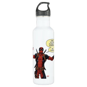 Deadpool Pointing Character Art 710 Ml Water Bottle