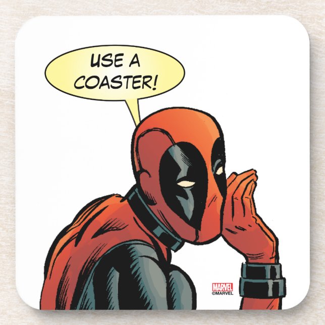 Deadpool Whisper Coaster (Front)