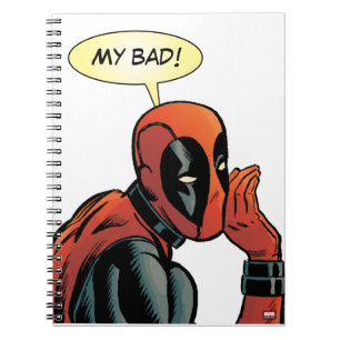 Deadpool Whisper Notebook