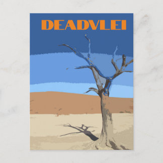 Deadvlei Carte Postale Ancienne Voyage Namibie