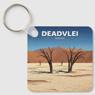 Deadvlei Namibia Travel Keychain