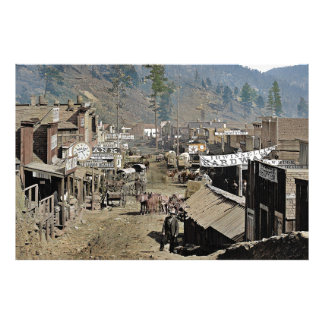 DEADWOOD as Seen by Wild Bill Hickok 1876 Photo Print